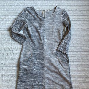 Mystree Long Space Dye‎ Sweatshirt Tunic